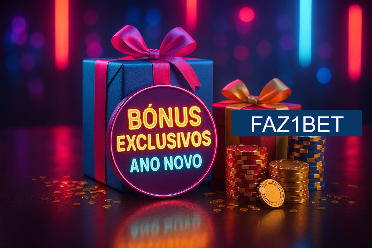 Promoções de Ano Novo no FAZ1BET